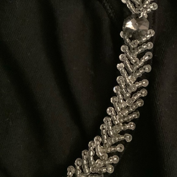 CASUAL LIVING VINTAGE TANK TOP WITH BEADED NECKLINE AND BACK. SIZE MEDIUM - Picture 10 of 16